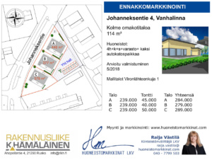 johanneksentie 4 myynnissä